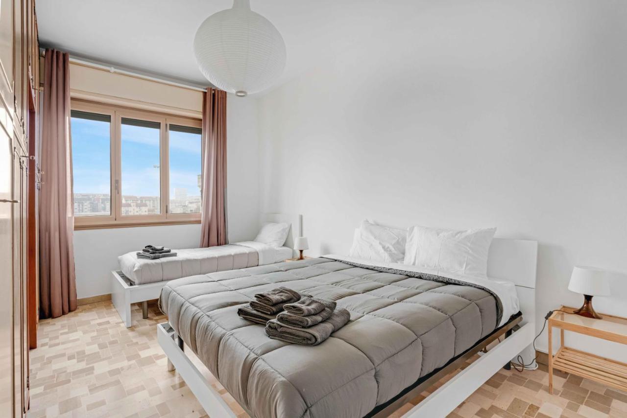 Cav9 - Large Apartment With Panoramic View - Милано Екстериор снимка